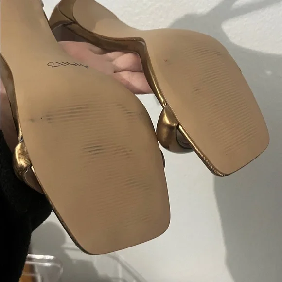 Steve Madden Women's Partay Heeled Stiletto Bronze Color Size 8.5 - Picture 9 of 11